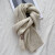 杜宾爵鄂尔多斯市秋季新款羊毛围巾男女通用保暖围脖针织围巾羊绒纯色 黑色