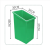 户外垃圾桶内胆玻璃钢内桶方形圆形铝塑料环卫果皮箱公园梯 玻璃钢高低桶30*36*37*46CM