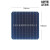 单晶硅太阳能电池片166*166mm大厂高效率 6W PERC双面 9线 太阳能电池片