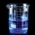 顶郝 高硼硅玻璃烧杯 耐高温刻度杯 耐高温刻度杯实验室烧杯 1000ml（1个） 