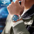 欧品客瑞士认证欧品客手表男机械表水鬼自动男士手表品牌高端腕表 欧品客-3271-钢带本蓝