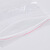 联嘉 PE透明自封袋加厚塑料袋密封袋塑料袋 宽7cmx长10cm×厚9丝 红边 1包（100个）