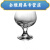 百春宝白兰地酒杯欧式洋酒杯玻璃矮脚红酒杯杯子家用高脚杯6只套装小号 d.单个160ml  3个装 0只
