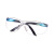 霍尼韦尔（Honeywell） 300310 S300L透明镜片灰蓝镜框耐刮擦防雾眼镜 1副装
