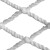 赫思迪格 JG-1372 建筑安全网 尼龙绳网楼梯阳台防护网 施工防护防坠网隔离网球场围网 1.5*6m(5cm网孔)