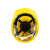 QYEPC青阳ABS安全帽QYE-214V 黄色
