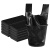 庄太太 手提式垃圾袋 商用加厚黑色塑料背心提手塑料袋 60*80cm50只装（非对应项目勿拍）企业专属XG