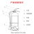 手提式七氟丙烷灭火器4公斤洁净气体自动灭火装置6kg8kg35kg推车 35kg