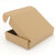 赫思迪格 飞机盒包装盒 快递瓦楞纸盒子 380*280*80mm(3层加硬kk)10个 HGJ-1074