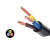 九州星（JIUZHOUXING）电线电缆 ZC-RVV-300/500V-4*1平方 国标电源线 多芯护套线 100米/盘 单位：盘