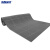 海斯迪克 HK-596 内六角镂空隔水垫 游泳池防滑垫PVC耐磨型地垫地毯 灰色0.9m宽×1m长