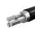 FIFAN 3芯铝电缆线YJLV22电压0.6/1KV铠装地埋线 3*35平方 一米价
