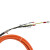 伺服电机动力线电源线6FX5002/8002-5CA01-1CA0电缆连接线 橙色 进口茵特康 进口茵特康 (PUR) 1