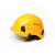 安吉安SF-06 安全帽搭配白色护目镜和3点式Y型带  黄色 1顶