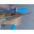 白钢锥度铰刀唢呐专用铰刀特长铰木头非标锥柄笛子铰刀斜度铰刀 小头6.5大头23.5刃长350