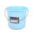 兰诗（LAUTEE）DA2165 加厚水桶钢提手耐摔塑料桶储水桶 容量约13L混色发5个装