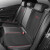 丽田适配于大众高尔夫8专用汽车座椅套GTI/rline/pro内装饰用品坐垫四 后排坐垫+靠背-R标 rline/pro