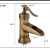 澳颜莱欧式仿古水龙头冷热黄铜洗脸面盆台上盆瀑布卫生间打水井面盆龙头 大号打水井矮龙头