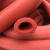 晗畅耐高温发泡硅胶软管 硅胶发泡管  低密度海绵套管 红色发泡矽胶管 红色内径3mm外径7mm