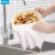 茶花 洗碗布巾抹布清洁厨房毛巾去油吸水懒人不掉毛清洁巾 2包装 B45001