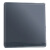 德力西（DELIXI）空白面板 CD882颐彩系列灰色暗装超薄玻璃开关面板86型墙壁定制