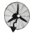 海斯迪克 HKW-321 工业风扇 强力电风扇 立式强力大风量摇头落地扇 商用风扇 落地扇塑叶 650型 3米电线