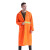 胜丽 BR1-255 连体雨衣中长款车间劳保工服 橘黄色 均码 1件装ZK
