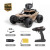 SOUL GUO男孩玩具遥控车摄像车实时图传遥控汽车玩具礼物 军卡棕 WIFI摄像头720P