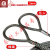 定制钢丝绳吊索具双扣10吨扁头起重具钢丝吊带接头插编钢丝绳 0.3吨1米φ6.2一根