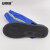 安赛瑞 反光款防雨鞋套 高筒牛津布防雨鞋套 便携式防水耐磨鞋套 雨鞋套蓝色XXL码（42-43码） 28130
