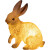 太阳能动物灯发光兔子造型灯园林灯亮化景观灯 兔子C款