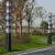 新光达LED方灯户外景观灯3米太阳能小区园林方形路灯景观灯柱防水庭院灯 3.5米全套含LED光源