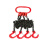 军燕 吊具  1-3吨（单钩）  个 3吨1米1钩（单钩）
