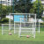 优猎儿童家用足球门五人制足球门框户外3人4人5人7人11人制训练足球架 三人制0.8*1.2米 32管径 网