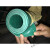 柳叶纹防滑橡胶垫人字形胶板绿色蓝色4S店新能源工位地垫定制 绿色5MM 1米*1米