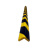 锦安行JCH-FZT013 PU发泡防撞条 海绵贴软包边条 黑黄警示防护边角 黄黑色 100×6×1cm