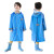小学生儿童雨衣男童雨具幼儿园女雨披中大童带书包位小孩防护雨衣  B 洛克黄 S