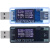 USB电流电压容量功率检测试仪表检查器安全监测器QC2.0 测试仪（黑色）