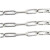 短云 304不锈钢链条 防盗链锁链长环铁链金属链条  直径5mm长1米