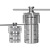 不锈钢水热反应釜高压消解罐压力溶弹实验室四氟内衬 LC-KH-150