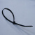 联嘉 黑色尼龙扎带 束线捆绑自锁式扎线 塑料扎带 4.8x5x400mm 250根
