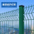上陶鲸桃型柱护栏网别墅小区围墙护栏网片围栏隔离网高速防护栏网加粗硬塑5毫米粗*2.2米高*3米宽*含1柱
