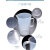 塑料量杯带盖烧杯烘焙量杯塑料烧杯无柄量杯加厚 塑料（锥形）量杯 50ml 1个