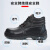 安全牌（AN QUAN PAI）6KV绝缘安全鞋 电工带电作业 高压防触电 中帮棉皮鞋 ZP5503升级款 40码