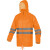 代尔塔 分体式雨衣套装407400 反光条荧光款  橙色 M