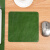 头层牛皮鼠标垫桌垫可定制超大防滑简约办公家用皮垫 蓝色荔枝纹（2.5MM） 200x200mm