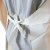 瑞可特 RSF64 TPU防水围裙 耐油耐酸碱围裙套袖 餐饮加工水产厨房围腰袖套 30丝白色围裙+袖套 