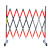 铦铓不锈钢拱式伸缩围栏 施工护栏 可移动式隔离收缩围挡门 幼儿园 学校 别墅小区用 片式普通伸缩护栏 1.2高*5米（定制款）