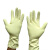 橡树（XIANG SHU）一次性介入治疗防辐射手套A10 无粉无菌X射线防护医用手套 灭菌手术弯型麻面 浅黄色 6.5