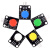 兼容uno主板按键模块 电子积木轻触开关微动xh2.54按钮红黄白绿蓝 xh2.54端子接口红